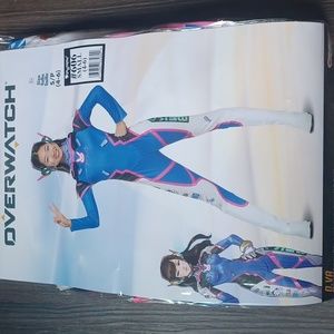 *NWT* Adult Overwatch D. VA Costume size S